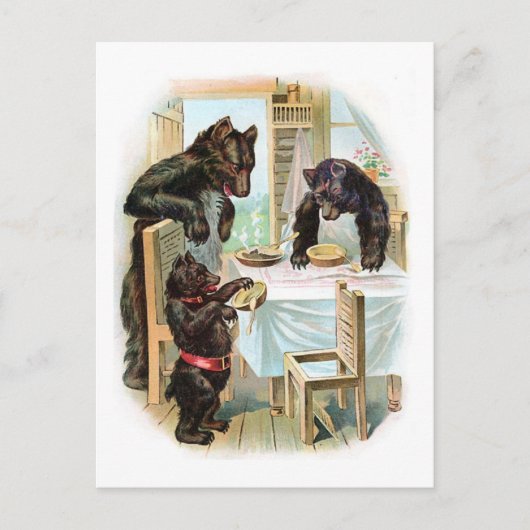 Carte postale classique vintage Fairy Tale (Devant)