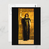 Carte postale classique/vintage John William Godwa (Devant / Derrière)