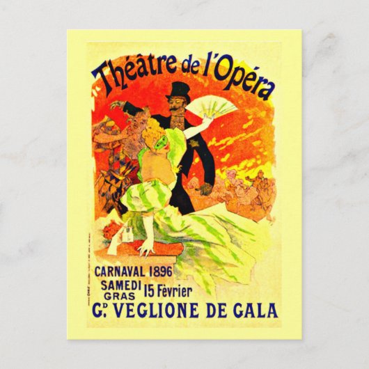 Carte postale-Classique/Vintage-Jules Chéret 1 (Devant)