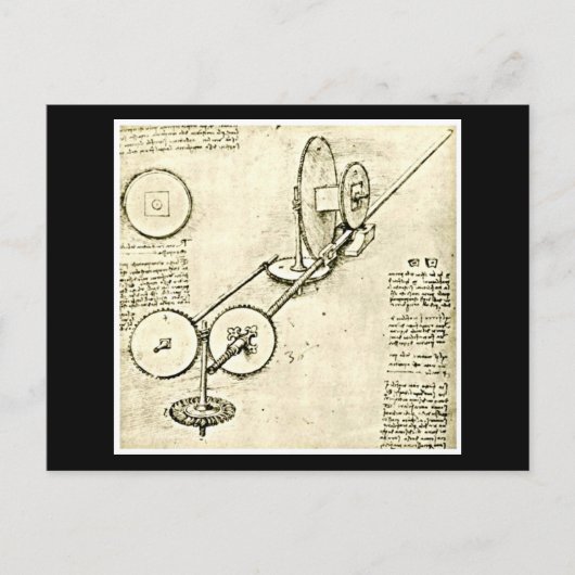 Carte postale classique/Vintage-Léonard de Vinci 1 (Devant)