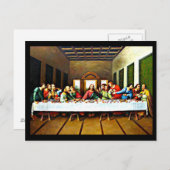 Carte postale classique/Vintage-Leonardo da Vinci  (Devant / Derrière)