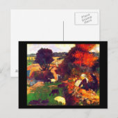 Carte postale classique/Vintage-Paul Gauguin 16 (Devant / Derrière)