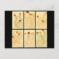Carte postale classique/Vintage-Raphael Kirchner 2