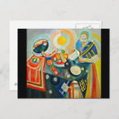 Carte postale classique/Vintage-Robert Delaunay 4 (Devant / Derrière)