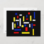 Carte Postale Classique/Vintage-Theo Van Doesburg  (Devant / Derrière)