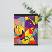 Carte postale classique/Vintage-Wassily Kandinsky  (Debout devant)