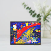 Carte postale classique/Vintage-Wassily Kandinsky  (Debout devant)