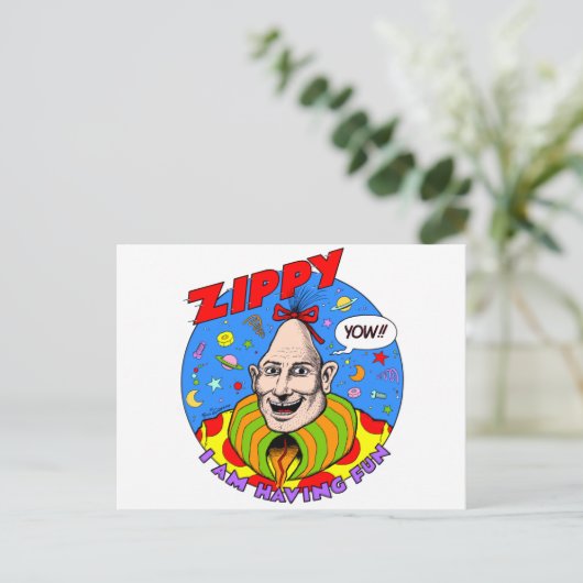 Carte postale classique Zippy (Debout devant)