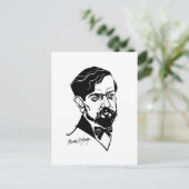 Carte Postale Claude Debussy (Debout devant)