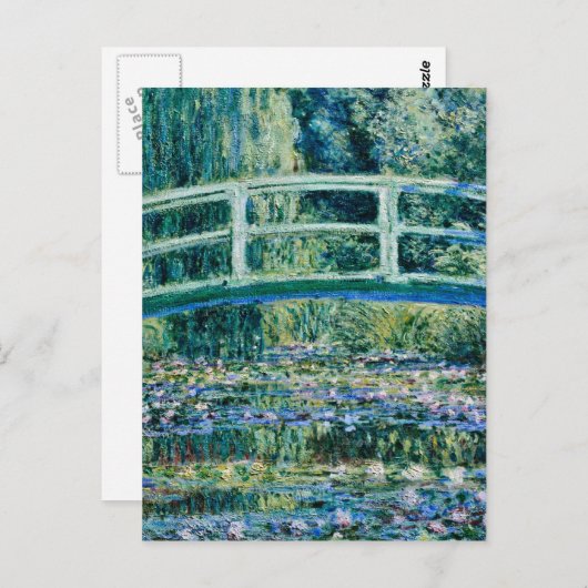 Carte Postale Claude Monet (Devant / Derrière)