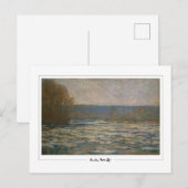 Carte Postale Claude Monet #10 - Art (Devant / Derrière)