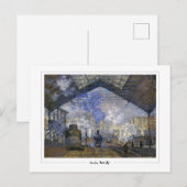 Carte Postale Claude Monet #13-2 - Beaux-arts (Devant / Derrière)