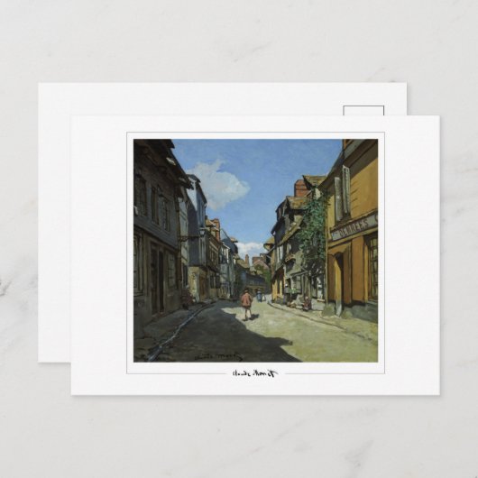 Carte Postale Claude Monet #15 - Art (Devant / Derrière)