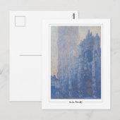 Carte Postale Claude Monet #18-2 - Beaux Arts (Devant / Derrière)
