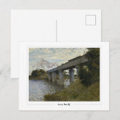 Carte Postale Claude Monet #21 - Beaux-Arts (Devant / Derrière)