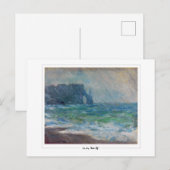 Carte Postale Claude Monet #22 - Beaux-Arts (Devant / Derrière)