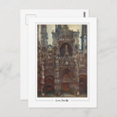 Carte Postale Claude Monet #245-2 - Art (Devant / Derrière)