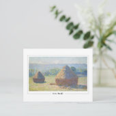 Carte Postale Claude Monet #31 - Beaux-Arts (Debout devant)