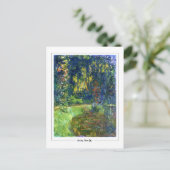 Carte Postale Claude Monet #398 - Art (Debout devant)