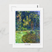 Carte Postale Claude Monet #398 - Art (Devant / Derrière)