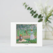 Carte Postale Claude Monet #3-2 - Beaux-arts (Debout devant)