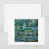 Carte Postale Claude Monet #47 - Beaux-Arts (Devant / Derrière)