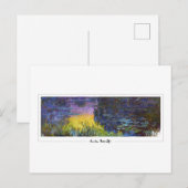 Carte Postale Claude Monet #485 - Beaux-arts (Devant / Derrière)