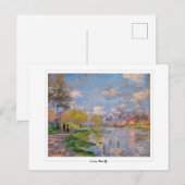 Carte Postale Claude Monet #48-2 - Beaux-Arts (Devant / Derrière)