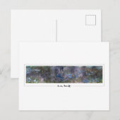 Carte Postale Claude Monet #503 - Beaux-arts (Devant / Derrière)