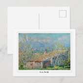 Carte Postale Claude Monet #50-2 - Beaux-arts (Devant / Derrière)