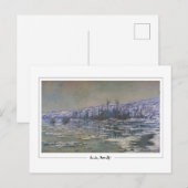 Carte Postale Claude Monet #55 - Beaux-arts (Devant / Derrière)
