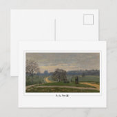 Carte Postale Claude Monet #574-2 - Beaux-Arts (Devant / Derrière)
