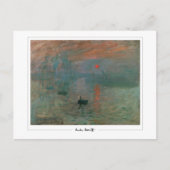 Carte Postale Claude Monet #668 - Art (Devant)