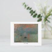 Carte Postale Claude Monet #668 - Beaux-arts (Debout devant)