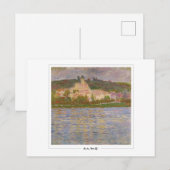 Carte Postale Claude Monet #6-2 - Beaux-arts (Devant / Derrière)