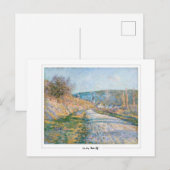 Carte Postale Claude Monet #7 - Beaux-Arts (Devant / Derrière)