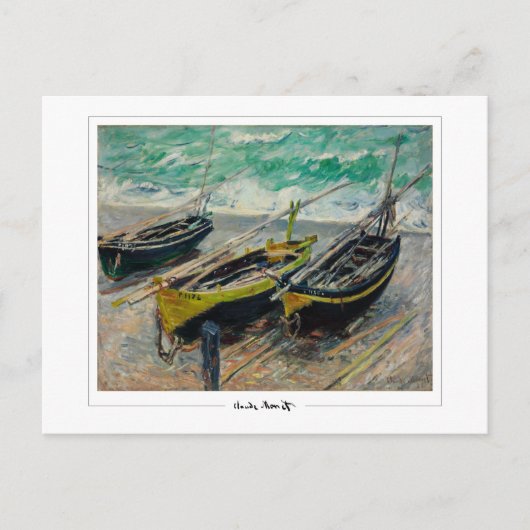 Carte Postale Claude Monet #8 - Beaux-Arts (Devant)