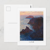 Carte Postale Claude Monet #9 - Beaux-Arts (Devant / Derrière)