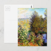 Carte Postale Claude Monet A (Devant / Derrière)