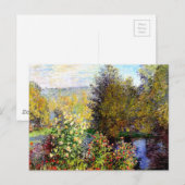 Carte Postale Claude Monet A (Devant / Derrière)