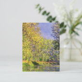 Carte Postale Claude Monet A Bend Of The Epte (Debout devant)
