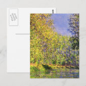 Carte Postale Claude Monet A Bend Of The Epte (Devant / Derrière)