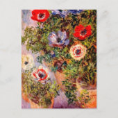 Carte Postale Claude Monet Anemonen (Devant)