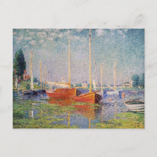Carte Postale Claude Monet - Argenteuil (Devant)