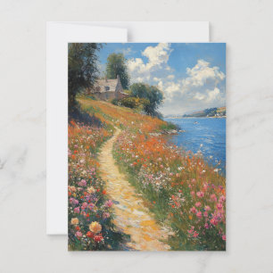 Carte postale Claude Monet Art Vintage