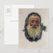 Carte Postale Claude Monet | Autoportrait, 1917 (Devant / Derrière)