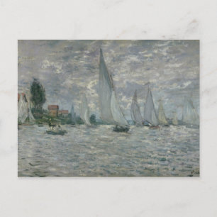 Carte Postale Claude Monet   Bateaux ou Regatta à Argenteuil