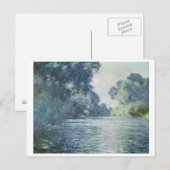Carte Postale Claude Monet | Branche de la Seine près de Giverny (Devant / Derrière)