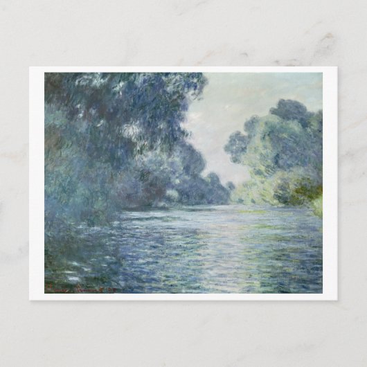 Carte Postale Claude Monet | Branche de la Seine près de Giverny (Devant)