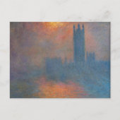 Carte Postale Claude Monet - Chambres du Parlement Londres (Devant)